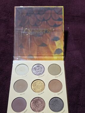 ColourPop Warm Neutrals & Gold Shimmer Eyeshadow Palette